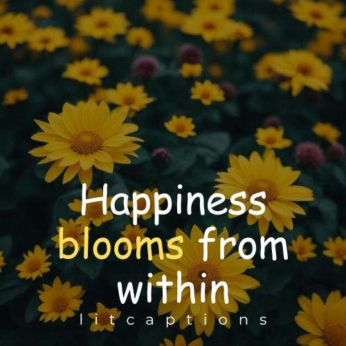 Flower Quotes for Instagram