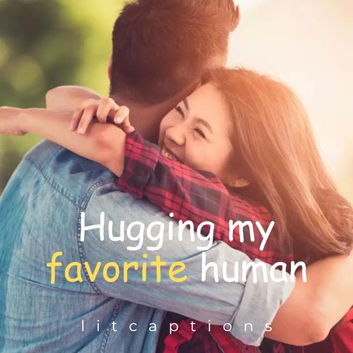 Hug Captions for Instagram